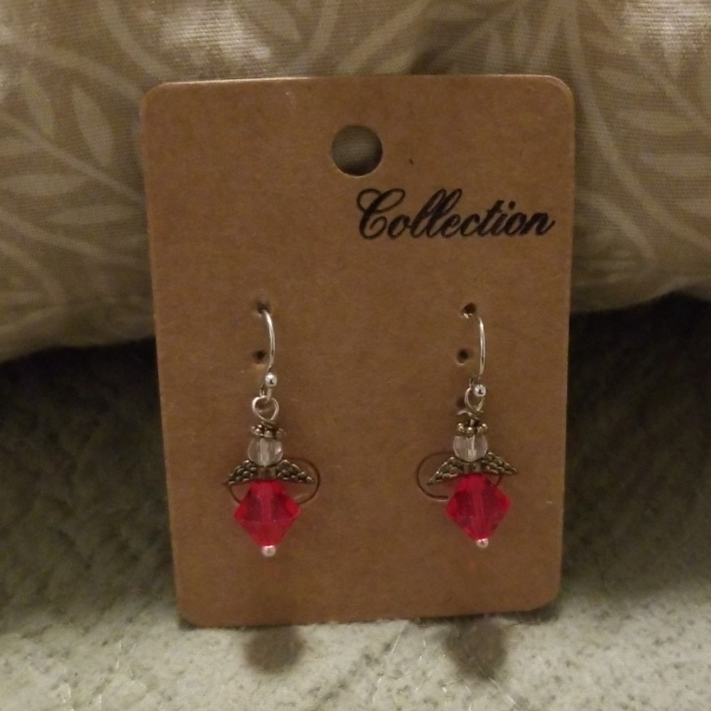 NWOT Angel Earrings